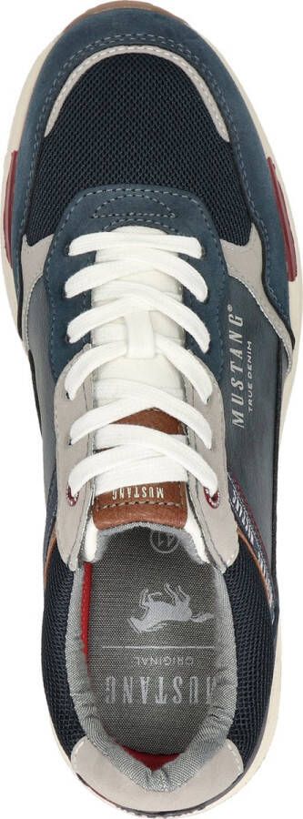 Mustang heren sneaker Donkerblauw