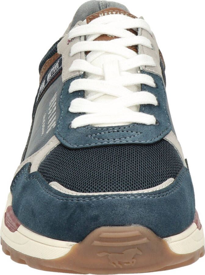 Mustang heren sneaker Donkerblauw