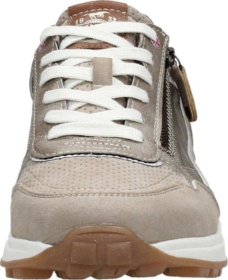 Mustang heren sneaker Taupe