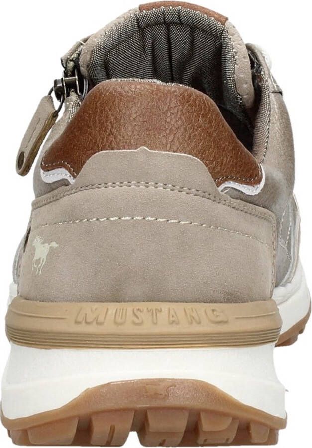 Mustang heren sneaker Taupe