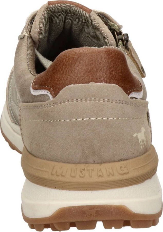 Mustang heren sneaker Taupe