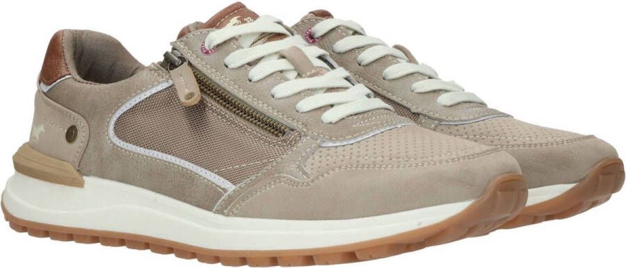 Mustang heren sneaker Taupe