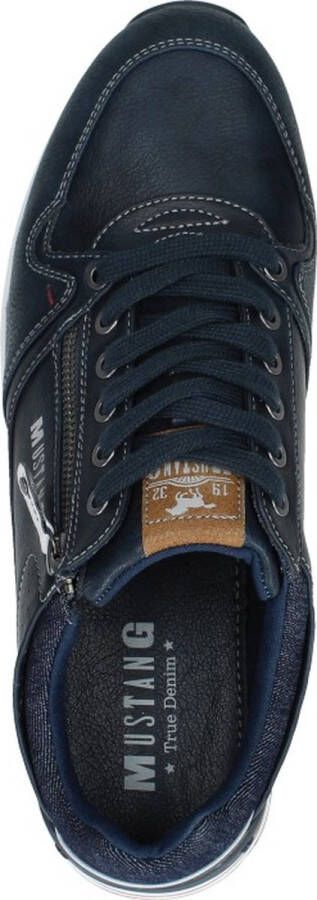 Mustang Heren sneakers Laag Blauw