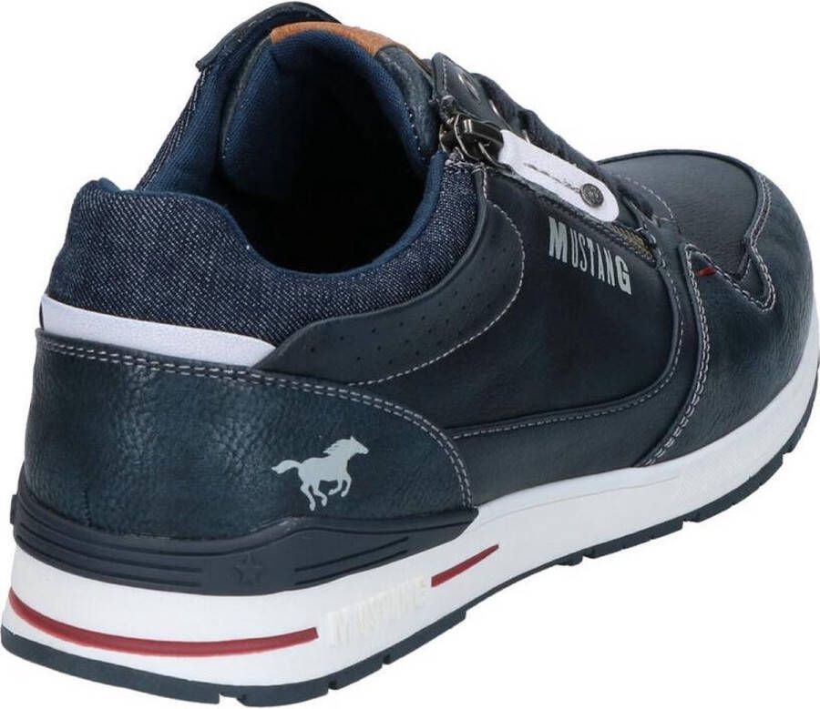 Mustang Shoes Sneakers met logo-opschrift opzij - Foto 15