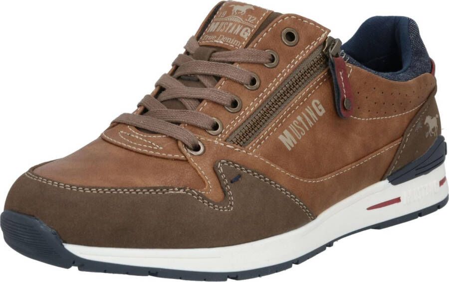 Mustang Shoes Sneakers vrije tijd schoen veterschoen met buitenrits - Foto 15