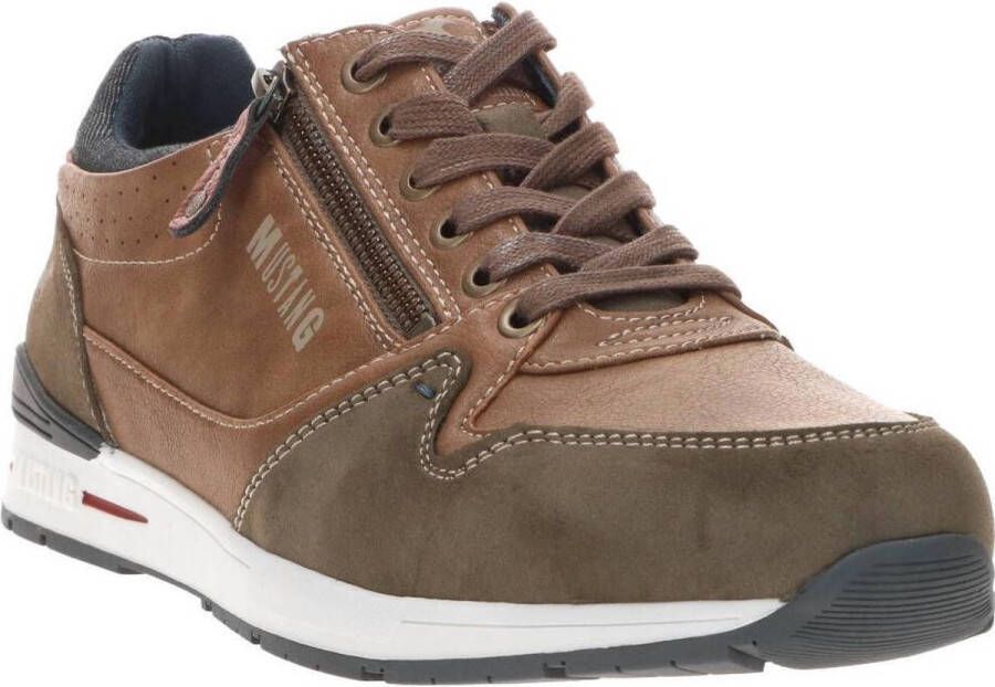 Mustang Shoes Sneakers vrije tijd schoen veterschoen met buitenrits - Foto 11