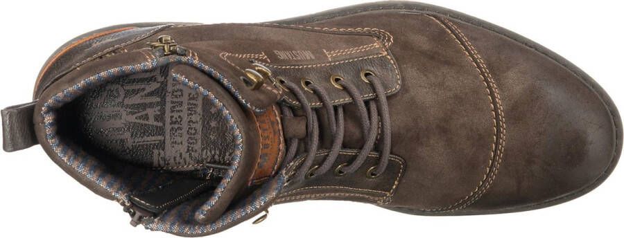 Mustang heren veterboot Bruin