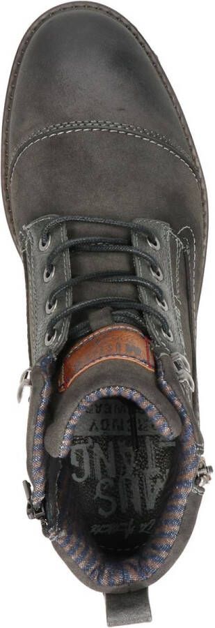 Mustang Shoes Veterschoenen Winterlaarzen casual laarzen met stijlvolle logoprint op de tong - Foto 11