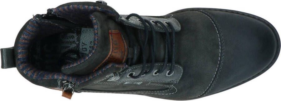 Mustang Shoes Veterschoenen Winterlaarzen casual laarzen met stijlvolle logoprint op de tong - Foto 8