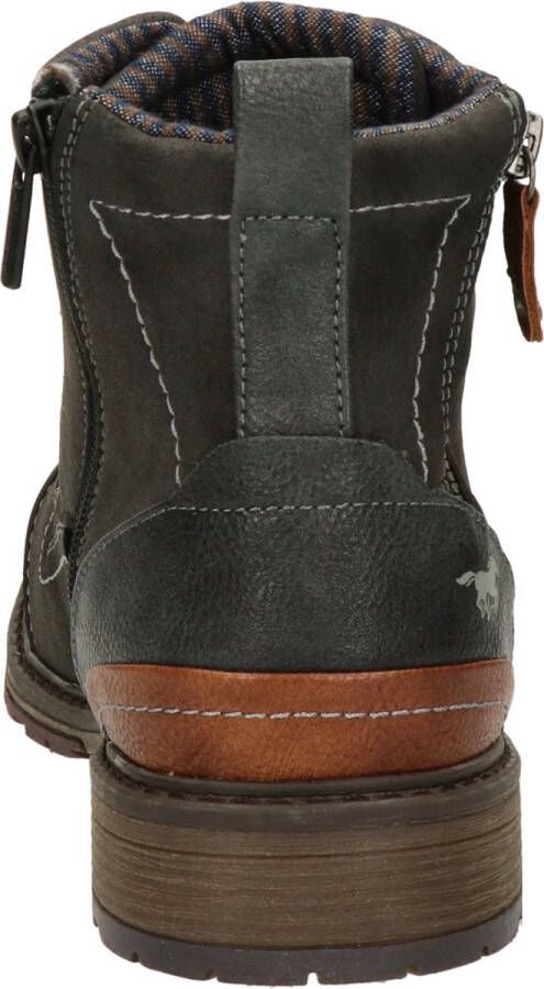 Mustang Shoes Veterschoenen Winterlaarzen casual laarzen met stijlvolle logoprint op de tong - Foto 9