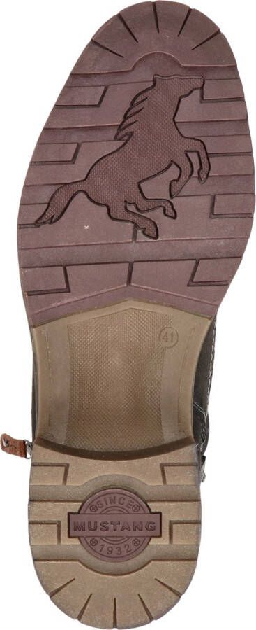 Mustang Shoes Veterschoenen Winterlaarzen casual laarzen met stijlvolle logoprint op de tong - Foto 10