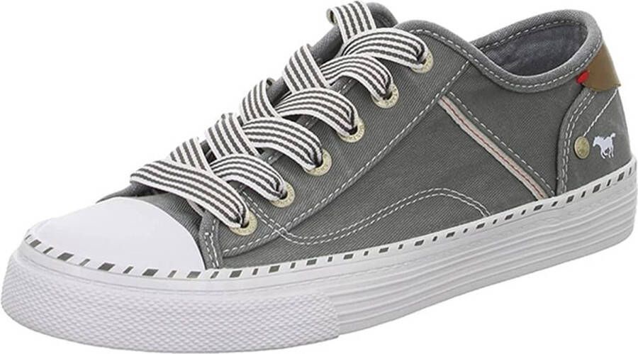 Mustang Lia Sneaker- Gebroken Wit - Foto 4