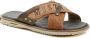 Mustang Shoes Slippers zomerschoen slippers badschoen met opvallende logo-opschrift - Thumbnail 6