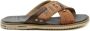 Mustang Shoes Slippers zomerschoen slippers badschoen met opvallende logo-opschrift - Thumbnail 8