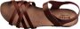 Mustang Bruine Sandaal Comfortabel Stijlvol Flexibel Brown Dames - Thumbnail 5