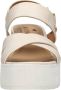 Mustang Sandalen Plat Sandalen Plat Gebroken wit - Thumbnail 6