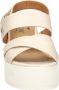 Mustang Sandalen Plat Sandalen Plat Gebroken wit - Thumbnail 9