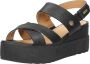 Mustang Shoes Sandaaltjes zomerschoen sandaal sleehak met praktische klittenbandsluiting - Thumbnail 11