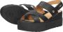 Mustang Shoes Sandaaltjes zomerschoen sandaal sleehak met praktische klittenbandsluiting - Thumbnail 14