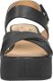 Mustang Shoes Sandaaltjes zomerschoen sandaal sleehak met praktische klittenbandsluiting - Thumbnail 9