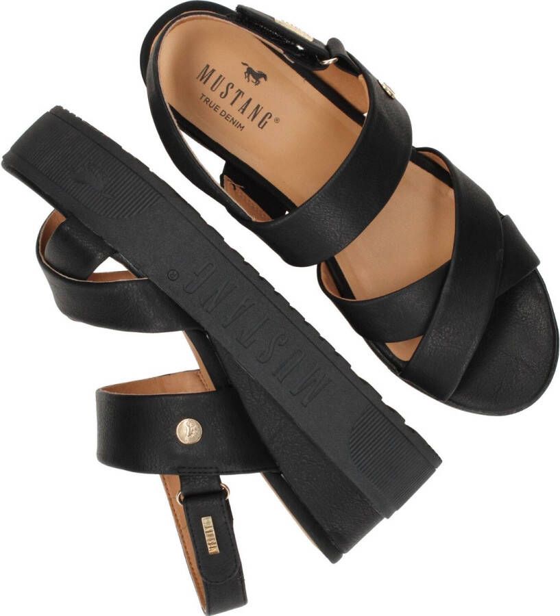 Mustang Shoes Sandalen zomerschoen sandaal klittenbandschoen met klittenbandjes