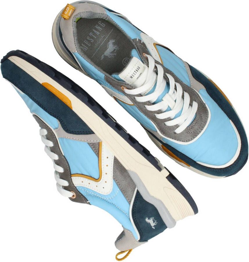 Mustang Sneaker Mannen Grijs blauw