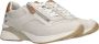 Mustang Beige Sneaker met Rits en Veters Multicolor Dames - Thumbnail 4
