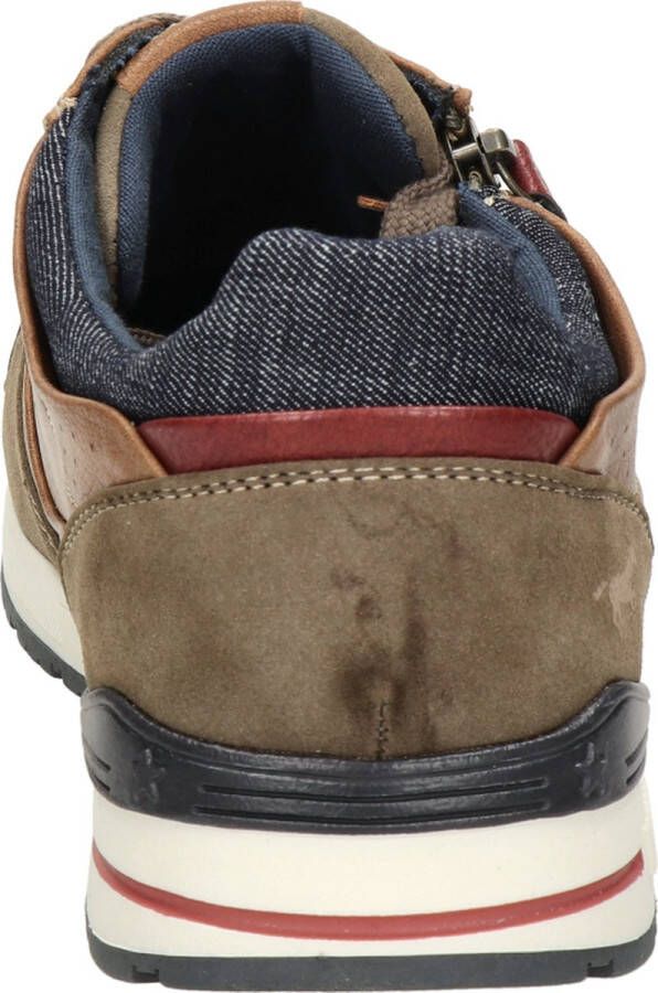 Mustang Sneakers bruin Synthetisch