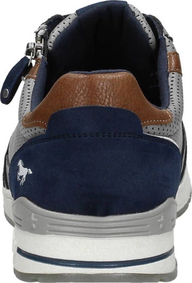 Mustang Sneakers grijs Leer