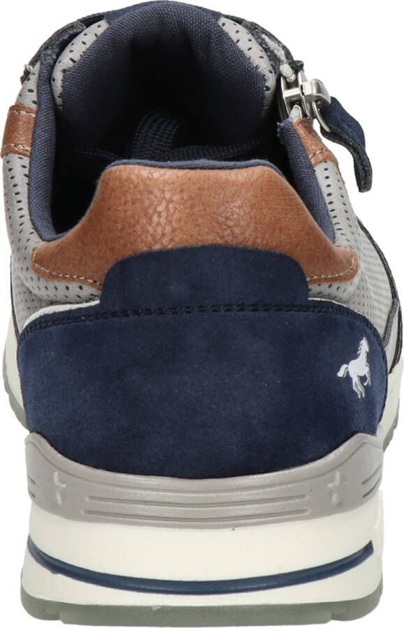 Mustang Sneakers grijs Leer