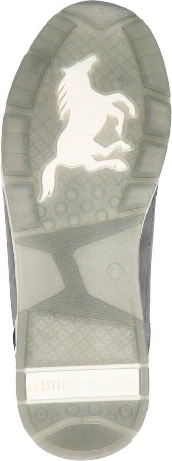 Mustang Sneakers grijs Leer