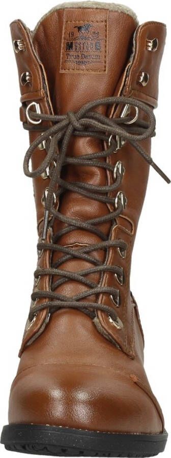 Mustang veterboots dames Cognac