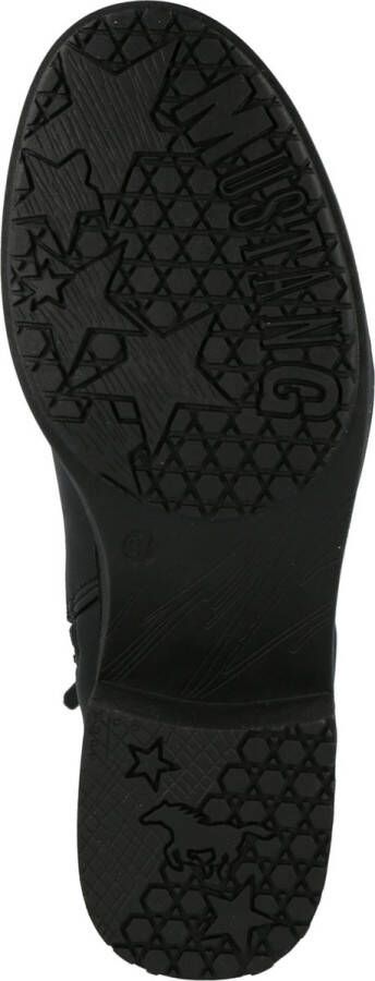 Mustang veterboots dames Zwart
