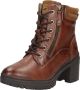 Mustang Veterschoenen Hak Veterschoenen Hak cognac - Thumbnail 6