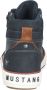 Mustang Veterschoenen Hoog Veterschoenen Hoog blauw - Thumbnail 12