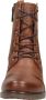 Mustang Shoes Veterlaarsjes zipper boots lace-up boots short boots with block heel - Thumbnail 6