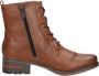 Mustang Shoes Veterlaarsjes zipper boots lace-up boots short boots with block heel - Thumbnail 7