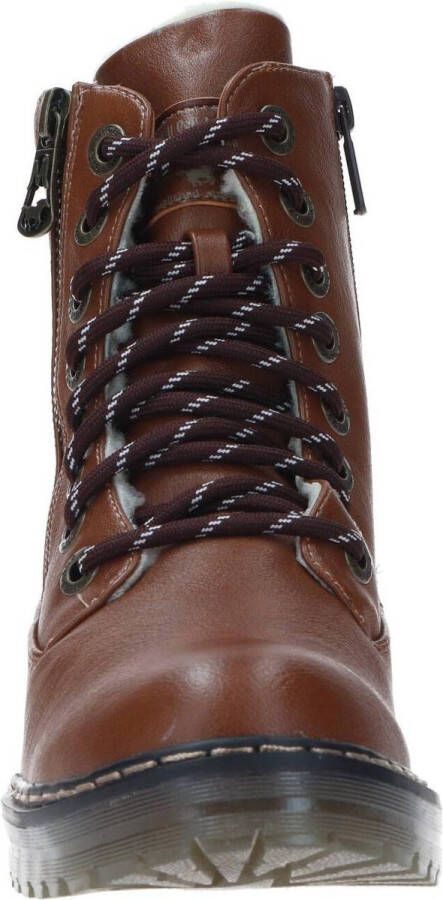 Mustang Veterschoenen Hoog Veterschoenen Hoog cognac