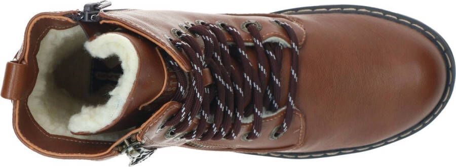 Mustang Veterschoenen Hoog Veterschoenen Hoog cognac