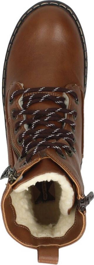 Mustang Veterschoenen Hoog Veterschoenen Hoog cognac