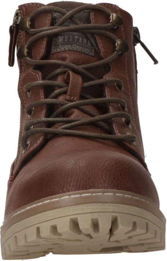 Mustang Veterschoenen Hoog Veterschoenen Hoog cognac