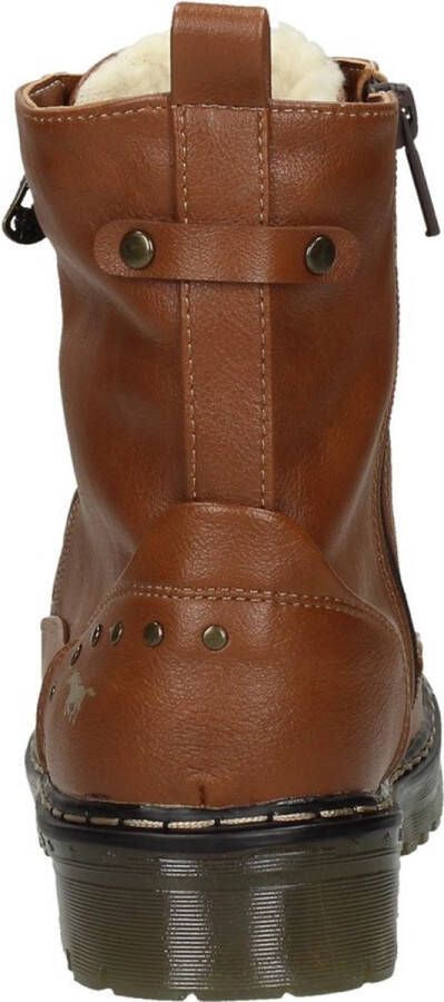 Mustang Veterschoenen Hoog Veterschoenen Hoog cognac