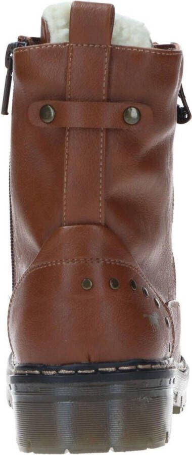 Mustang Veterschoenen Hoog Veterschoenen Hoog cognac