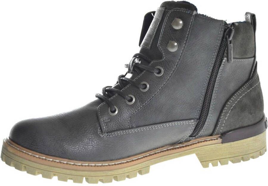 Mustang Veterschoenen Hoog Veterschoenen Hoog donkergrijs