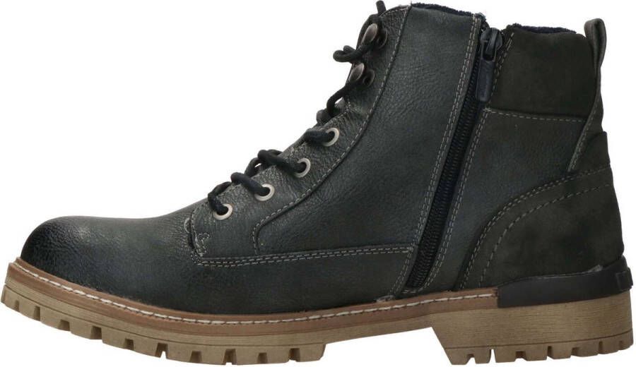 Mustang Shoes Hoge veterschoenen met zijrits voor gemakkelijker instappen - Foto 14