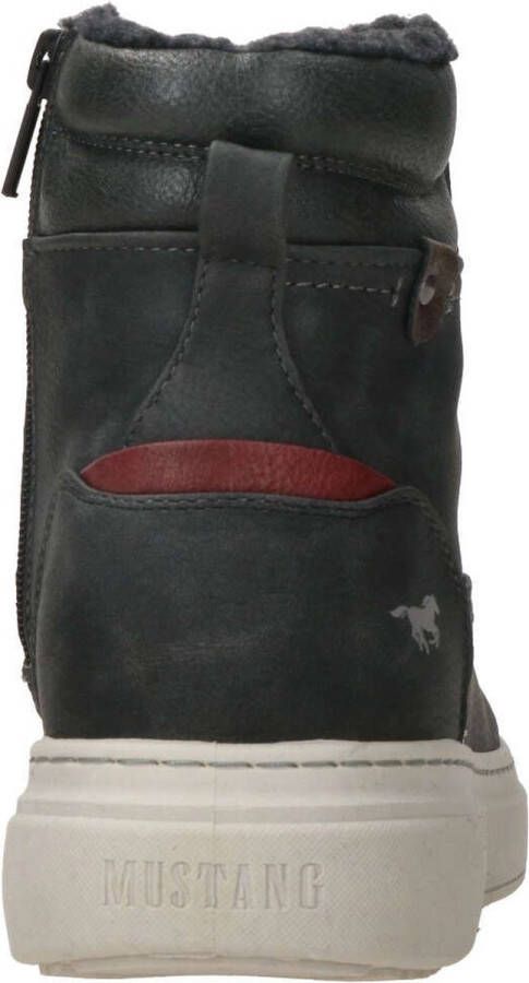 Mustang Shoes Hoge veterschoenen met zijrits voor gemakkelijker instappen - Foto 19