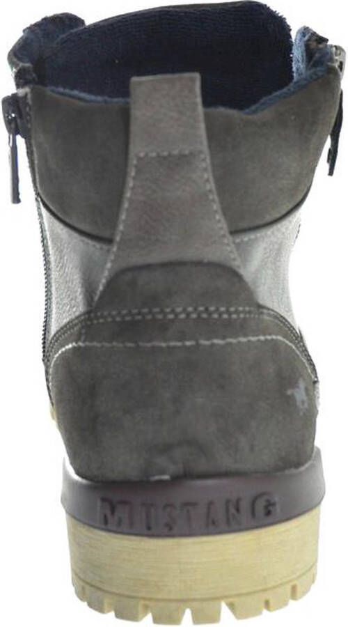 Mustang Shoes Hoge veterschoenen met zijrits voor gemakkelijker instappen - Foto 18