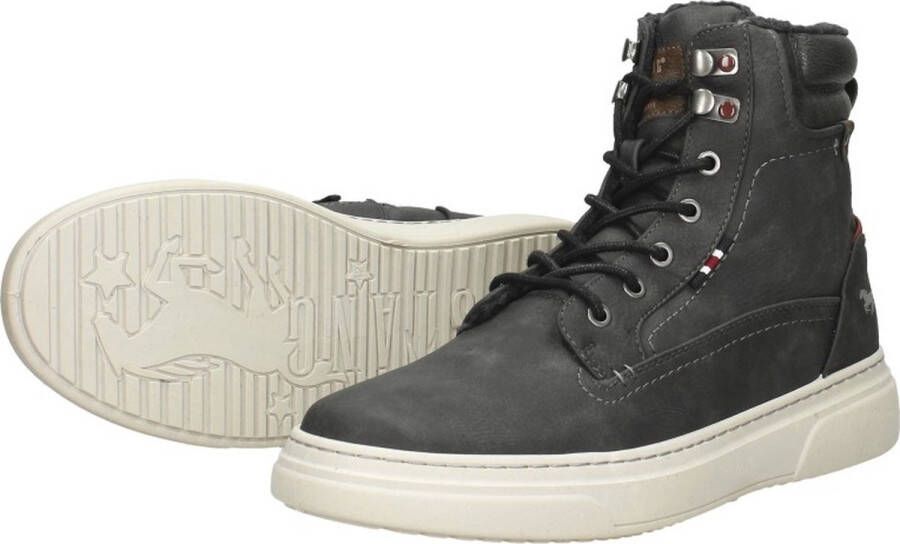 Mustang Shoes Hoge veterschoenen met zijrits voor gemakkelijker instappen - Foto 12