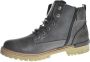 Mustang Shoes Hoge veterschoenen met zijrits voor gemakkelijker instappen - Thumbnail 5