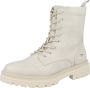 Mustang Veterschoenen Hoog Veterschoenen Hoog Gebroken wit - Thumbnail 12
